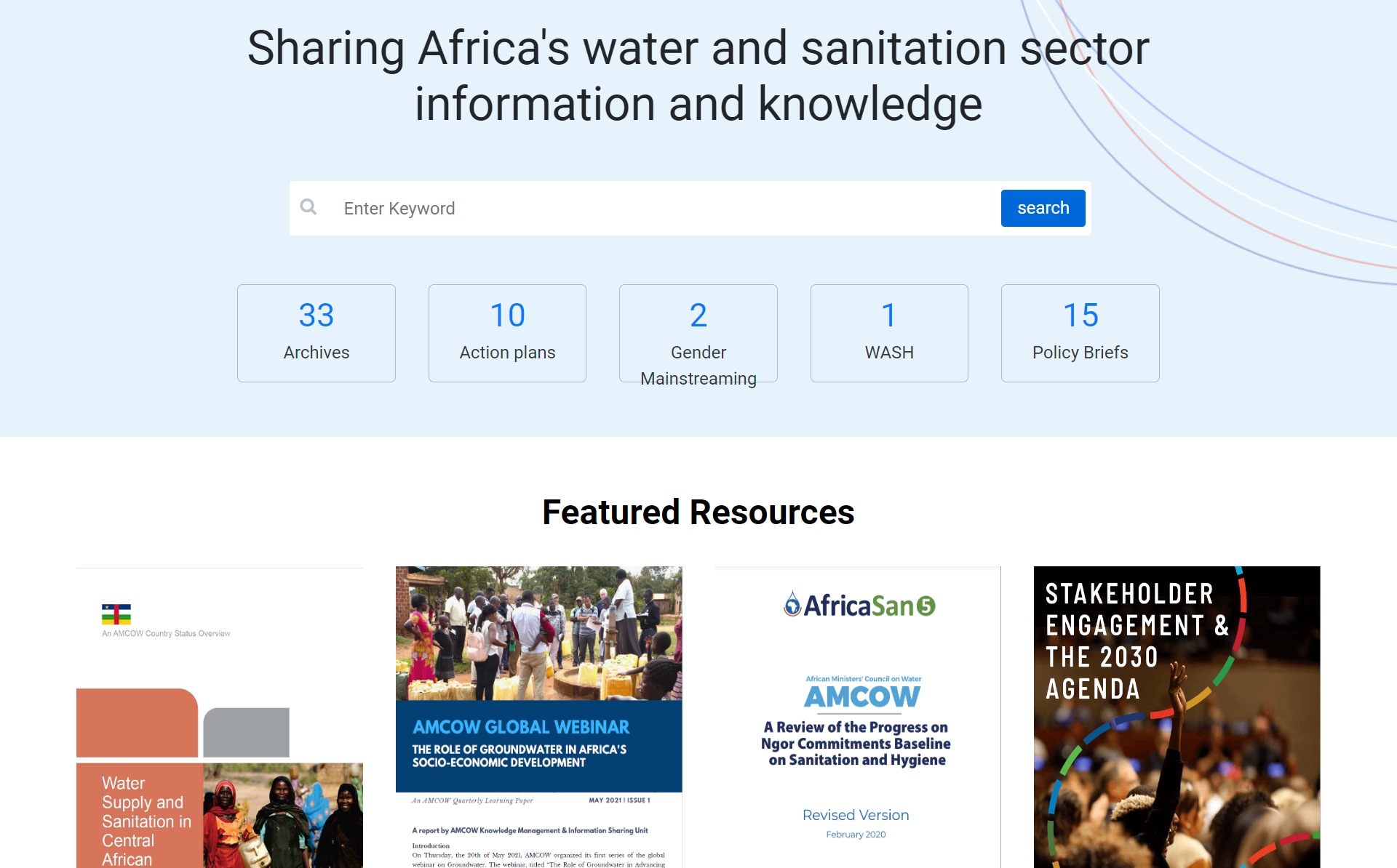 sharing Africa info