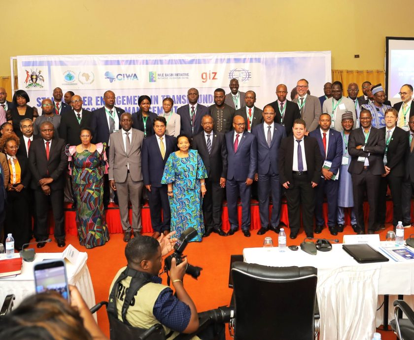 Group Photograph of Participants at the High-level Stakeholders Engagement on Transboundary Water Resources Management in Africa