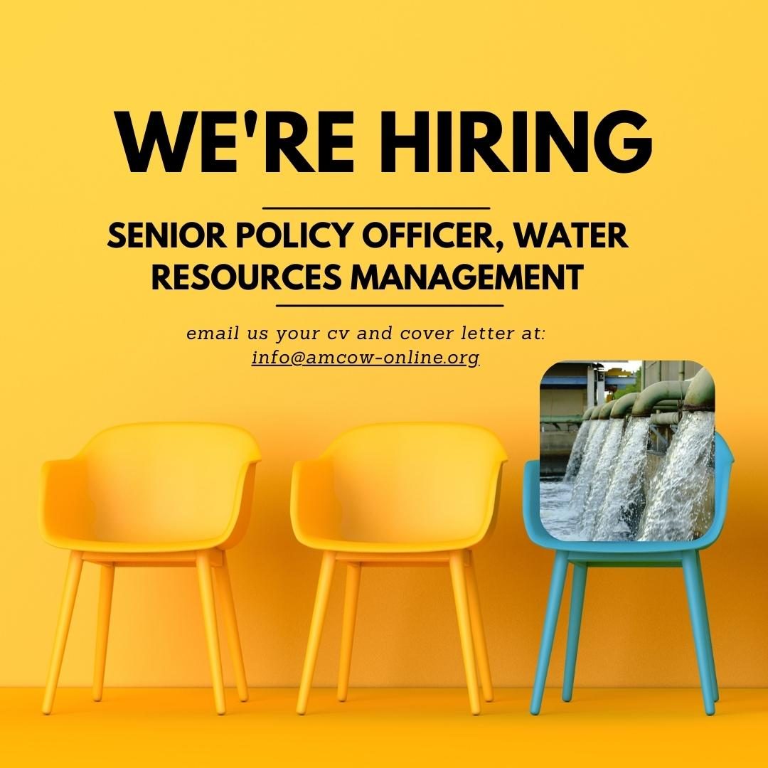 AMCOW Jobs Senior Policy Officer-Water Resources Management