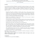 AfricaSan 4, May 2015, Dakar, Senegal - Ministerial Statement: The Ngor Declaration on Sanitation and Hygiene