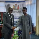 AMCOW ES Courtesy call on the new Minister for Water Development and Sanitation, Zambia