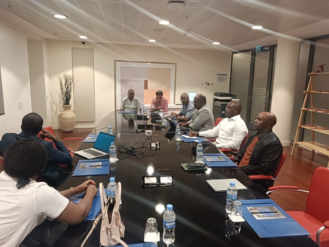 amcow president briefing at symposium